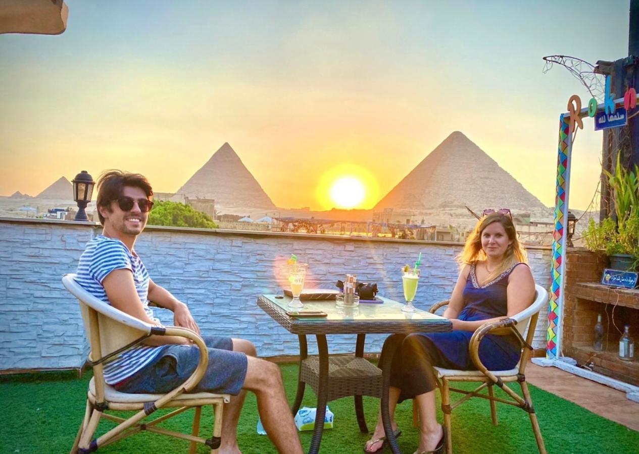Cheops Pyramids Inn Kafrat al Jabal Bagian luar foto