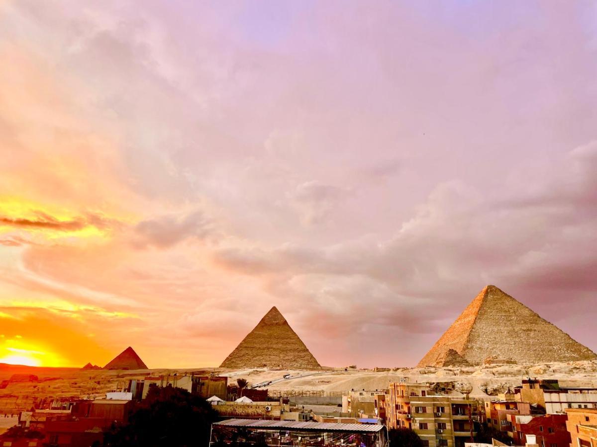 Cheops Pyramids Inn Kafrat al Jabal Bagian luar foto
