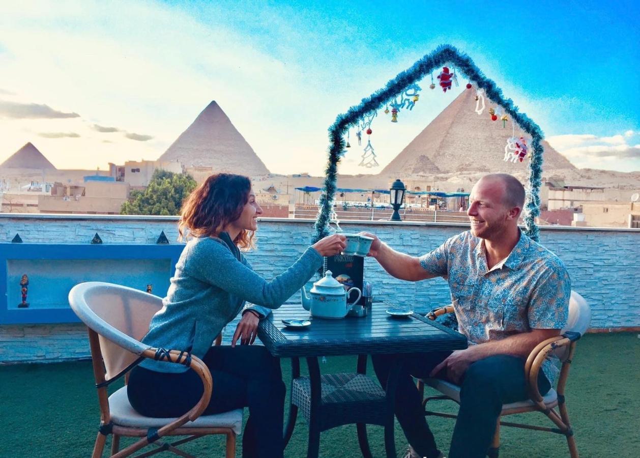 Cheops Pyramids Inn Kafrat al Jabal Bagian luar foto
